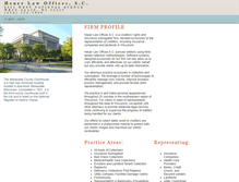 Tablet Screenshot of clientextranet.heuerlawoffices.com